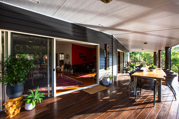 dining, privacy, luxury, The Long Weekend Retreat, Atherton Tablelands